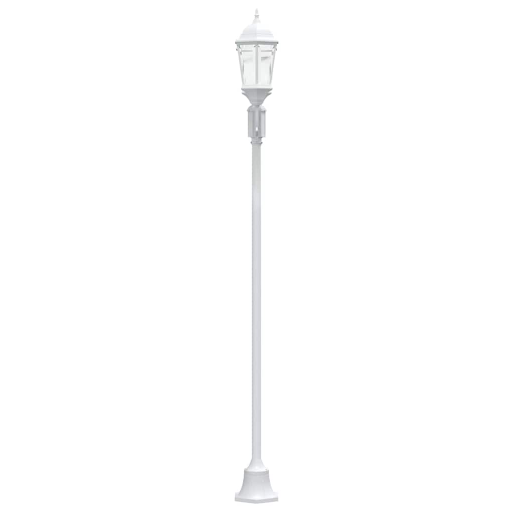 Garden Light White 68 x 20 x 235 cm Aluminium and Glass