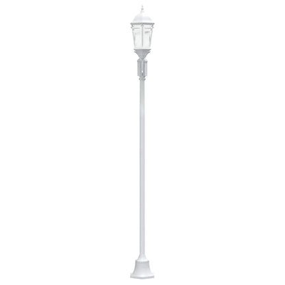 Garden Light White 68 x 20 x 235 cm Aluminium and Glass