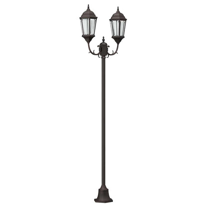 Garden Light Bronze 68 x 20 x 235 cm Aluminium and Glass