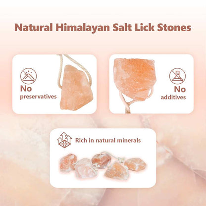 Salt Lick Stones Pink Rock Salt