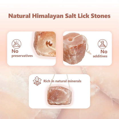 Salt Lick Stones Pink Rock Salt