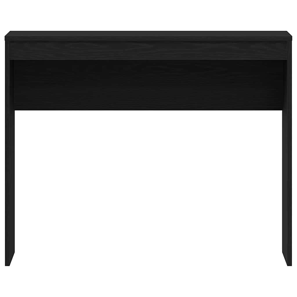 Desk Black Oak 90x40x72 cm Engineered Wood