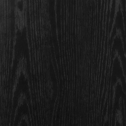 4-Tier Bookcase Black Oak 80x24x143 cm Engineered Wood