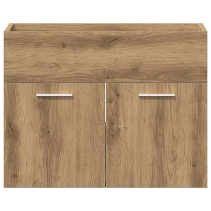 Bathroom Sink Cabinet Artisan Oak 60x38.5x46 cm Engineered Wood
