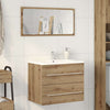 Bathroom Sink Cabinet Artisan Oak 60x38.5x48 cm Engineered Wood