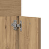 2 Piece Bathroom Furniture Set Artisan Oak Engineered Wood