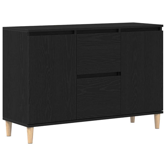 Sideboard Black 102 x 35 x 60 cm Engineered wood
