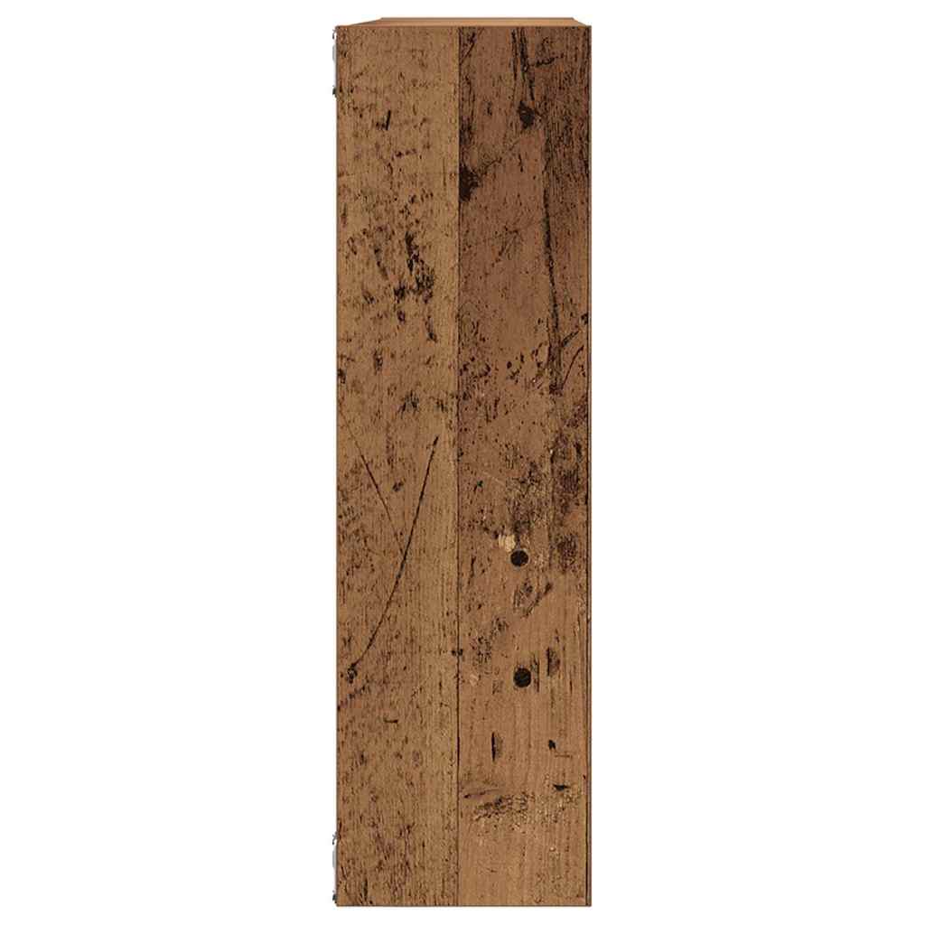 Wall Shelf Old Wood 75x16x55 cm Engineered Wood