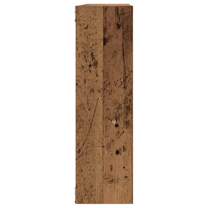 Wall Shelf Old Wood 75x16x55 cm Engineered Wood