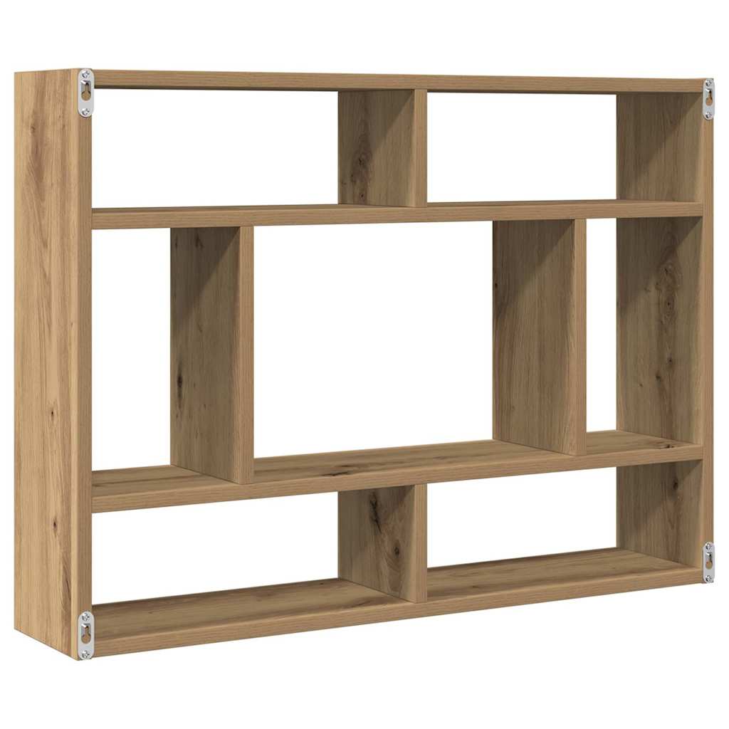 Wall Shelf Artisan Oak 75x16x55 cm Engineered Wood