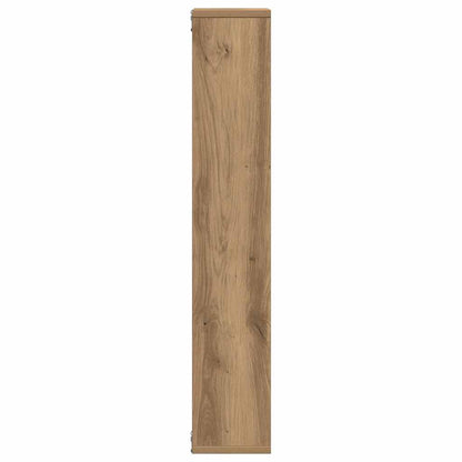 Wall Shelf Artisan Oak 36x16x90 cm Engineered Wood