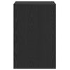 Desk Black Oak 101x50x76.5 cm Engineered Wood