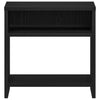 Bedside Cabinet Black Oak 40x30x40 cm Engineered Wood