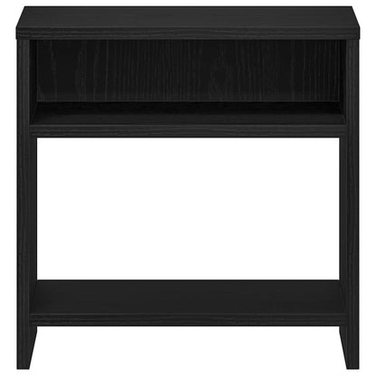 Bedside Cabinets 2 pcs Black Oak 40x30x40 cm Engineered Wood