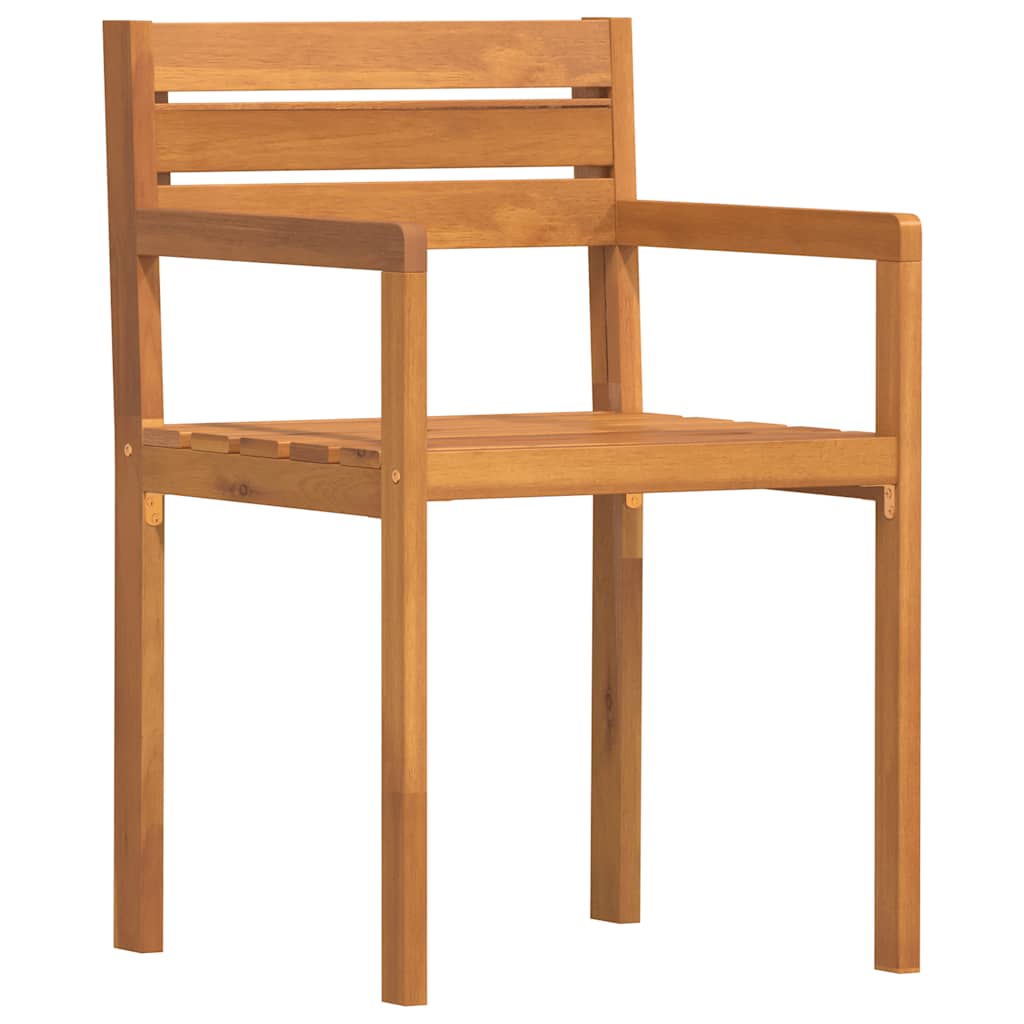 Garden Chairs 4 pcs 50x53x80 cm Solid Wood Acacia