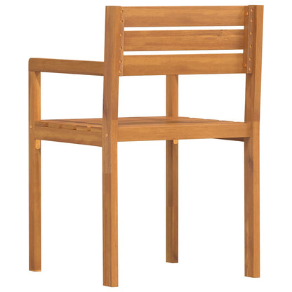 Garden Chairs 4 pcs 50x53x80 cm Solid Wood Acacia