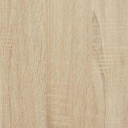 Bed Frame No Mattress Sonoma Oak 150x200 cm King Size Engineered Wood