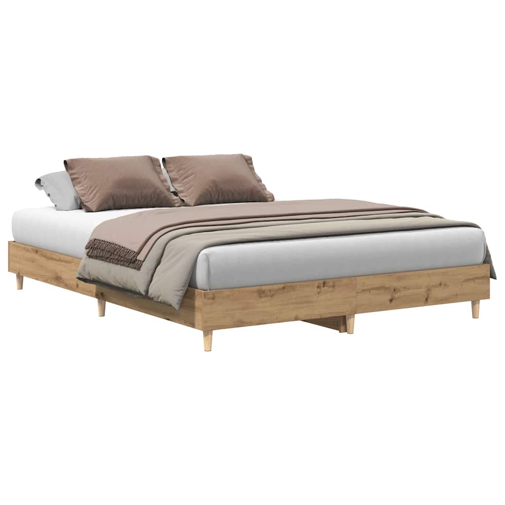 Bed Frame | Artisan oak | Engineered wood | King | Bed Frame