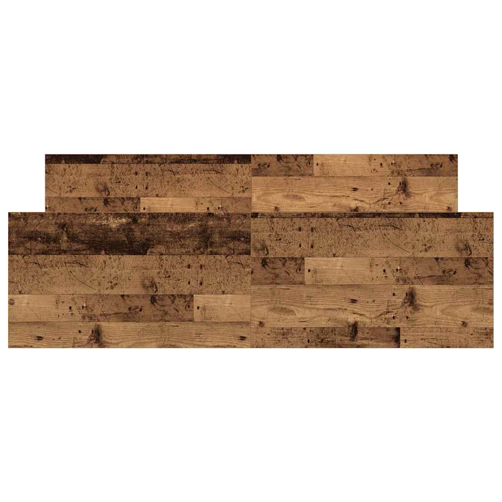 Bed Frame without Mattress Old Wood 120x200cm Engineered Wood