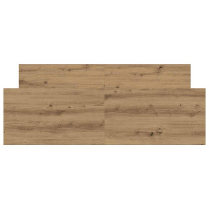 Bed Frame without Mattress Artisan Oak 120x200cm Engineered Wood
