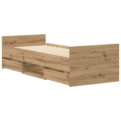 Bed Frame | Artisan Oak | Engineered Wood | Single | Bed Frame