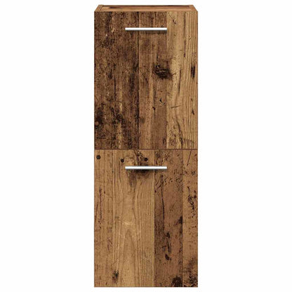 5 Piece Bathroom Furniture Set Old Wood Engineered Wood