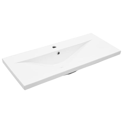Sink Cabinet with Built-in Basin Old Wood