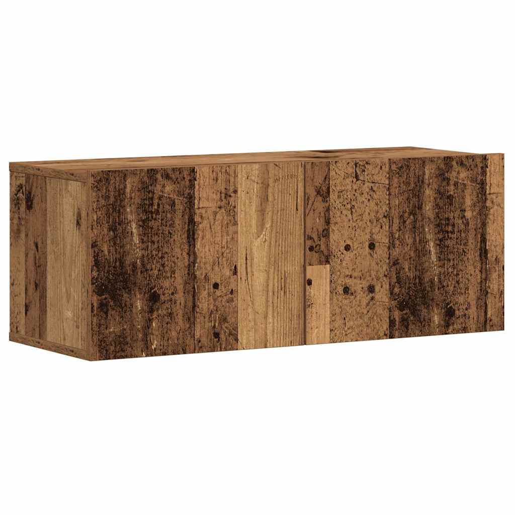 Wall Mounted TV cabinets 5 pcs Old Wood Engineered Wood