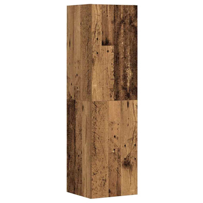Wall Mounted TV cabinets 3 pcs Old Wood Engineered Wood