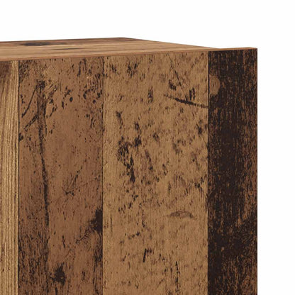 Wall Mounted TV cabinets 6 pcs Old Wood Engineered Wood