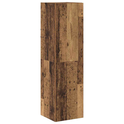 Wall Mounted TV cabinets 6 pcs Old Wood Engineered Wood