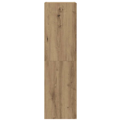 Wall Mounted TV cabinets 6 pcs Artisan Oak Engineered Wood
