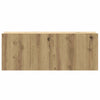 2 Piece TV Cabinet Set Wall-mounted Artisan Oak Engineered Wood