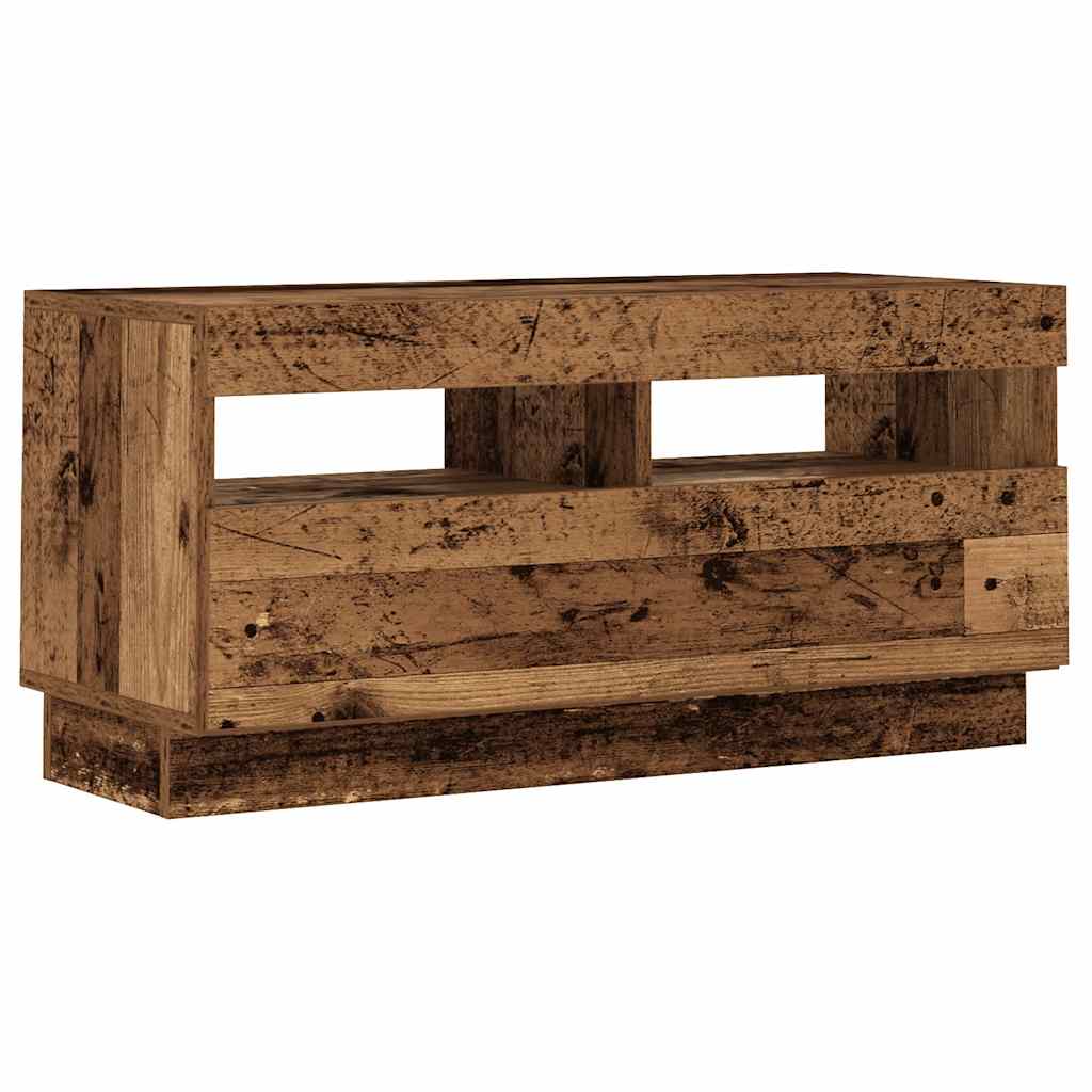 TV Cabinet | Old wood | Engineered wood | Large | Adjustable Armrests