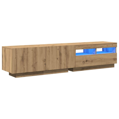 TV Cabinet | Artisan Oak | Engineered Wood | Large | TV Cabinet