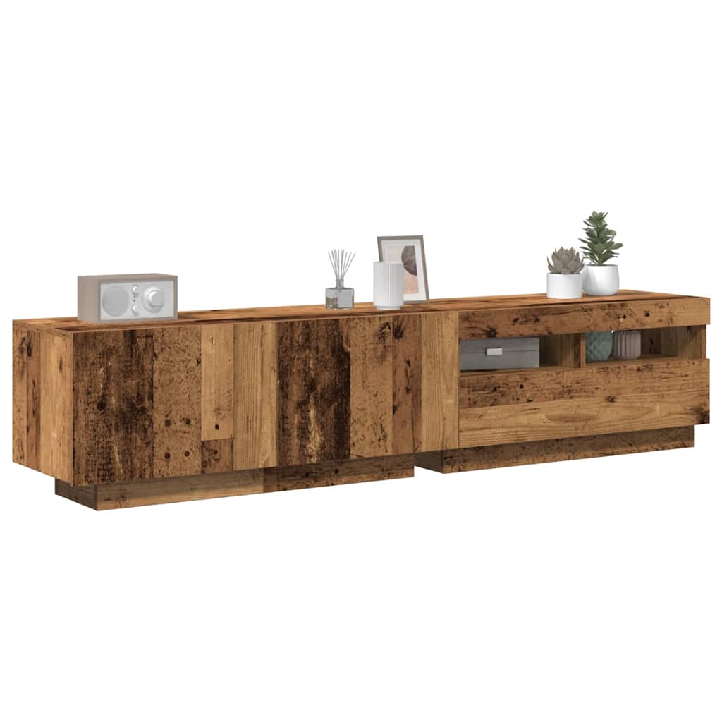 TV Cabinet | Artisan Oak | Engineered Wood | Large | TV Cabinet
