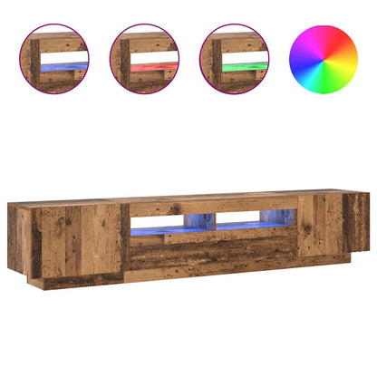 TV Cabinet | Old wood | Engineered wood | 200x35x40 cm | TV Cabinet