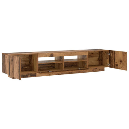 TV Cabinet | Old wood | Engineered wood | 200x35x40 cm | TV Cabinet