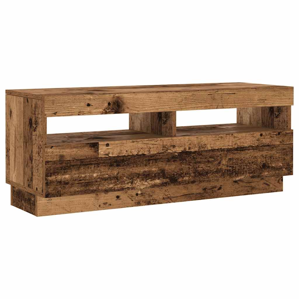 TV Cabinet | Old wood | Engineered wood | 200x35x40 cm | TV Cabinet