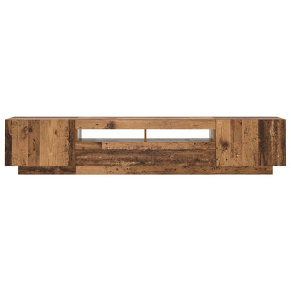 TV Cabinet | Old wood | Engineered wood | 200x35x40 cm | TV Cabinet