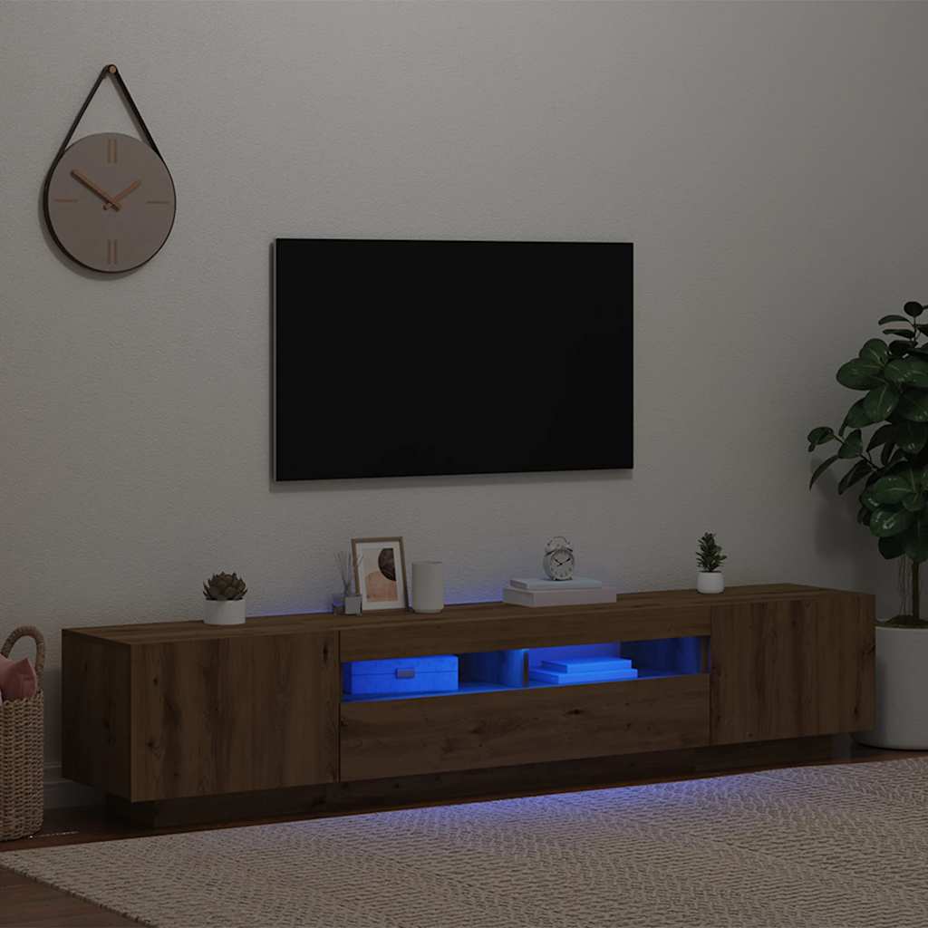 TV Cabinet | Artisan Oak | Engineered Wood | Standard | TV Cabinet