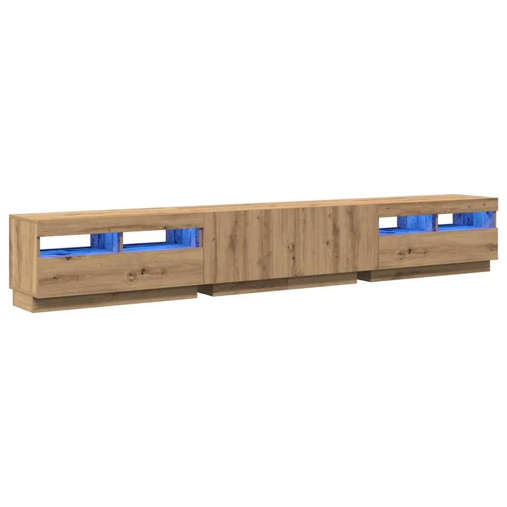 Tv Cabinet | Artisan Oak | Engineered wood | Large | TV Cabinet