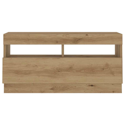 Tv Cabinet | Artisan Oak | Engineered wood | Large | TV Cabinet