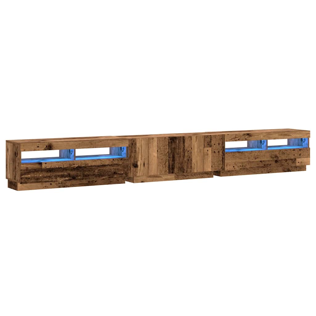 Tv Cabinet | Old wood | Engineered wood | Large | Tv Cabinet