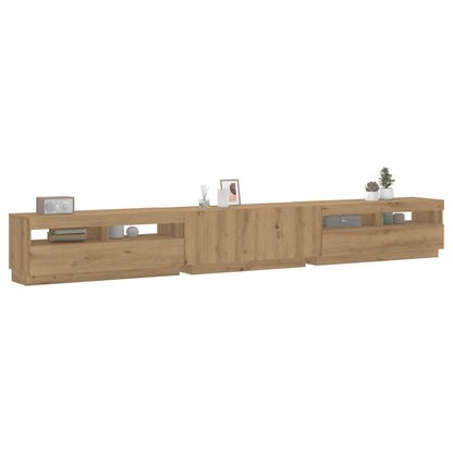 TV Cabinet | Artisan oak | Engineered wood | 300 x 35 x 40 cm