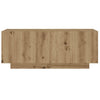 Bedside Cabinet Artisan Oak 100x35x40 cm Engineered Wood