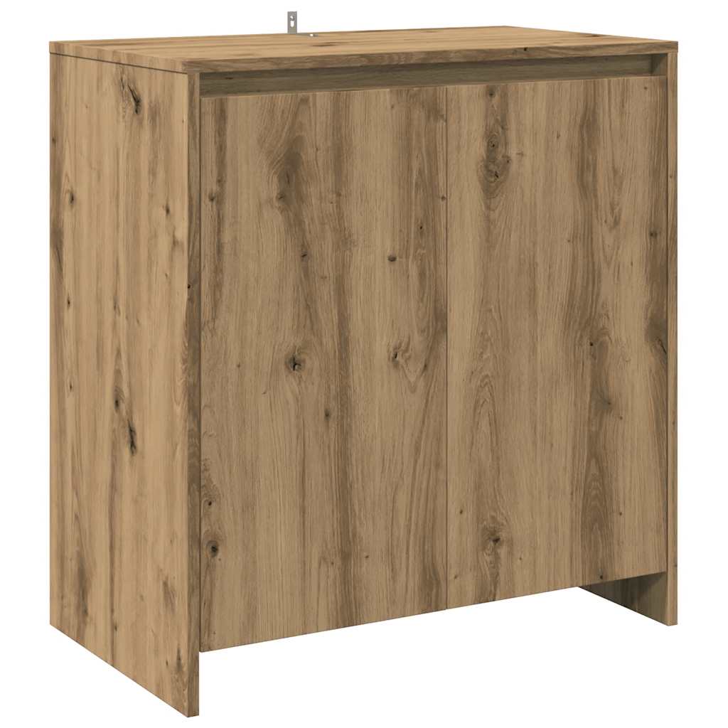 2 Piece Sideboard Artisan Oak Engineered Wood