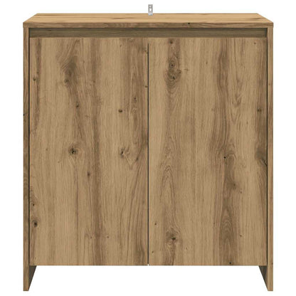 2 Piece Sideboard Artisan Oak Engineered Wood