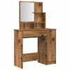 Dressing Table Set Old Wood Engineered Wood