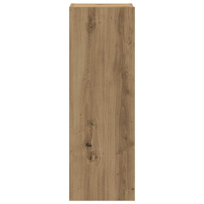 5 Piece TV Cabinet Set Wall-mounted Artisan Oak Engineered Wood